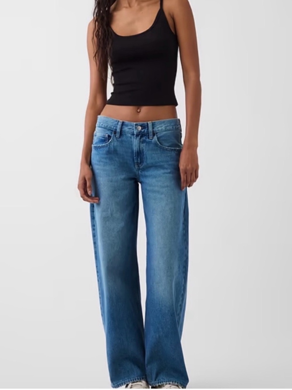 Hailey Bieber x gap low rise loose jean 28